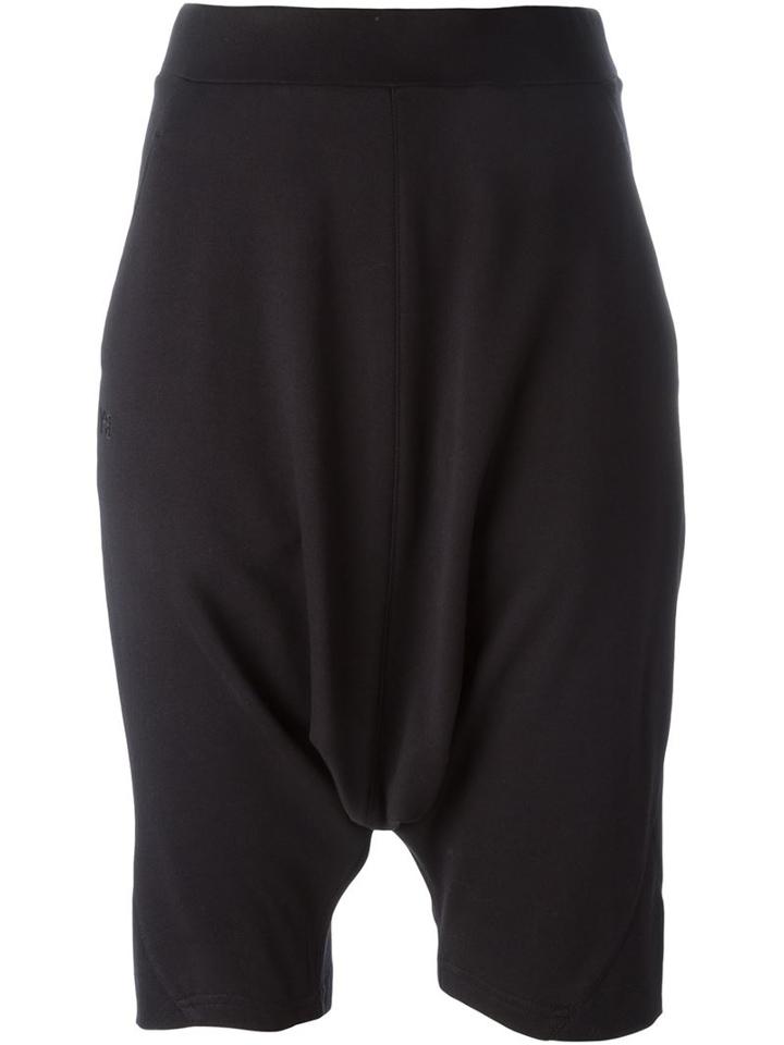 Y-3 Drop-crotch Shorts, Women's, Size: Xxs, Black, Cotton