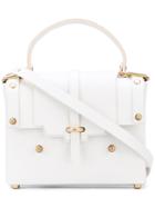 Niels Peeraer - Ribbon Tote - Women - Leather - One Size, White, Leather