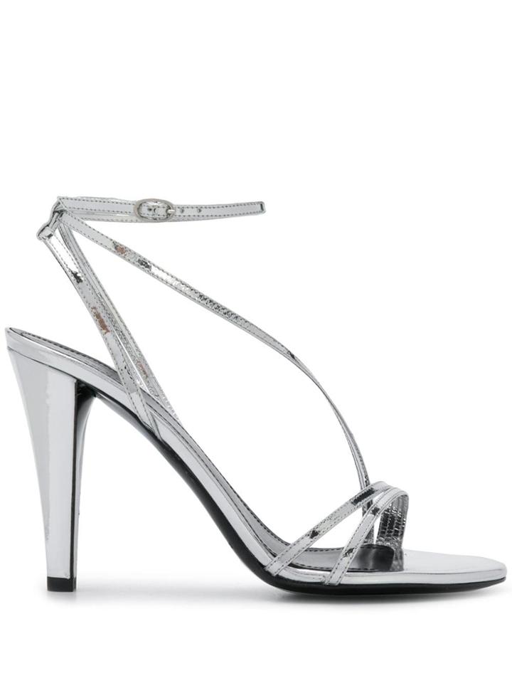 Isabel Marant Arora High Sandals - Silver
