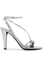Isabel Marant Arora High Sandals - Silver