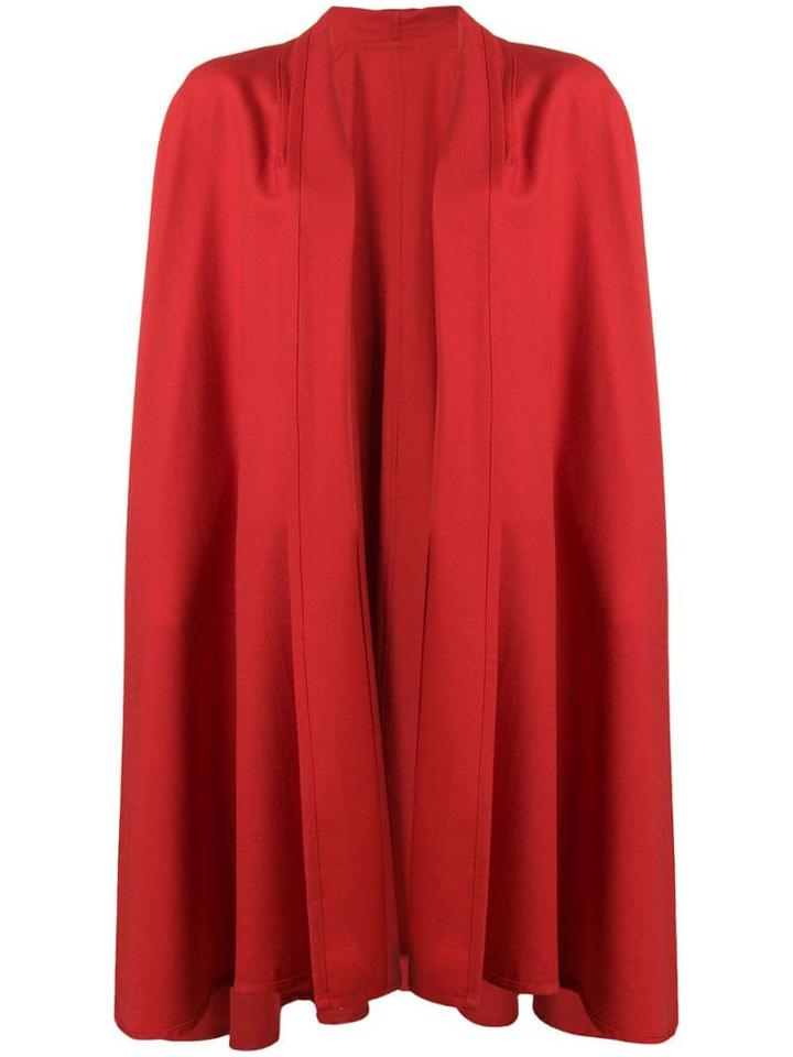 Roberta Di Camerino Pre-owned Open Front Coat - Red