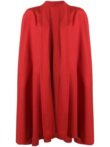 Roberta Di Camerino Pre-owned Open Front Coat - Red