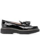 Tod's Tassel Platform Loafers - Black