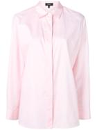 Theory Poplin Shirt - Pink