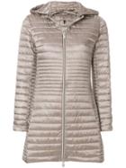 Save The Duck Hooded Padded Coat - Metallic