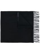 Brioni - Double Side Paisley Scarf - Men - Silk/cashmere - One Size, Black, Silk/cashmere