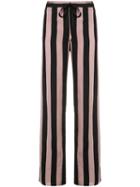 Marques'almeida Striped High Waisted Trousers - Pink
