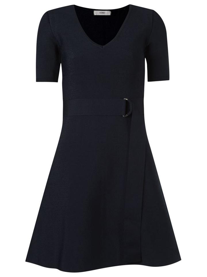 Egrey V-neck Flared Dress