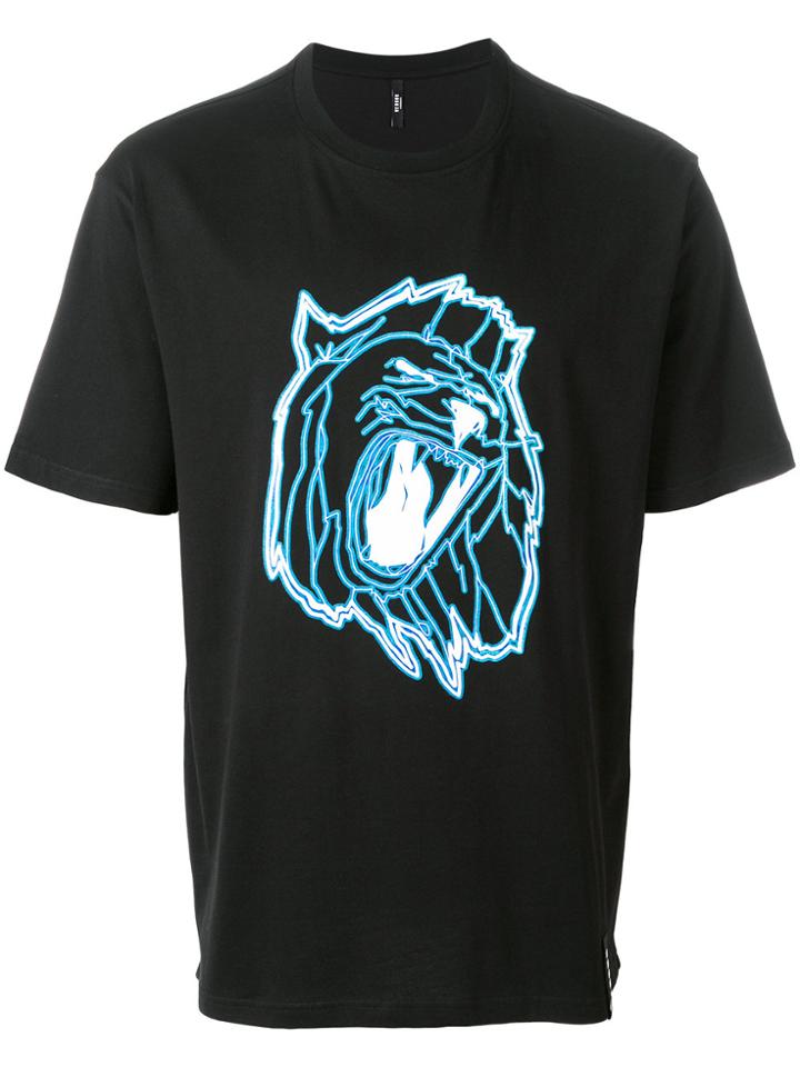 Neil Barrett Striped Shoulder T-shirt - White