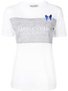 Être Cécile Front Stamp T-shirt - White
