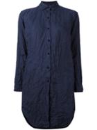 Daniela Gregis Crumpled Shirt, Women's, Blue, Linen/flax