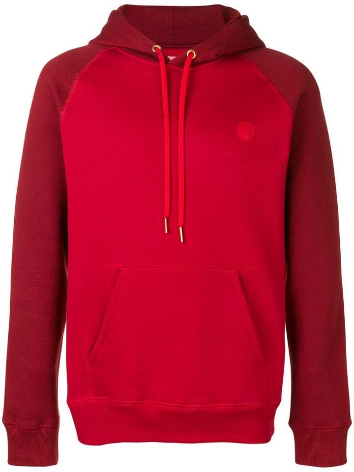 Acne Studios Two-tone Hoodie - Red