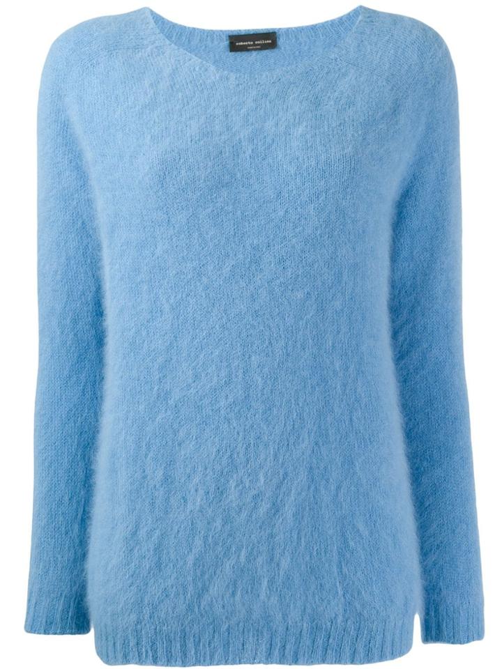 Roberto Collina Loose-fit Jumper - Blue