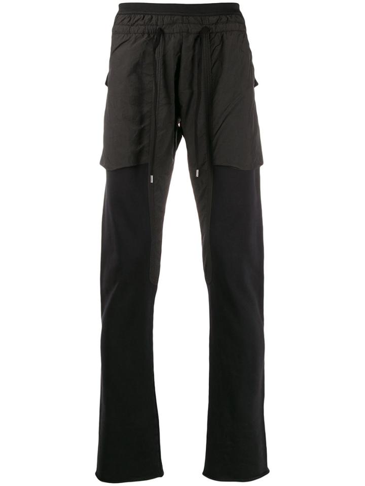 Nº21 Cargo Style Track Pants - Black