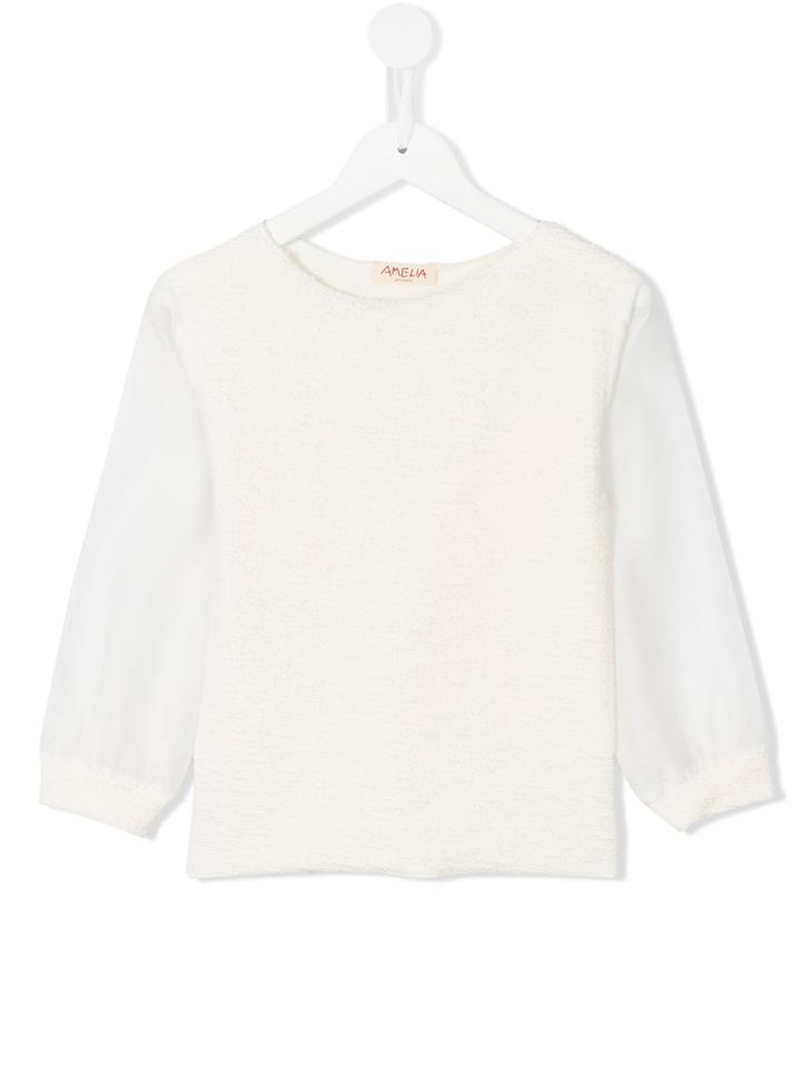Amelia Milano Tilly Blouse, Girl's, Size: 6 Yrs, Nude/neutrals