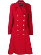 Gucci Pre-owned 1990's Double Breasted Flared Coat
