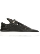 Filling Pieces Mountain Cut Sneakers, Men's, Size: 40, Black, Calf Leather/rubber/leather