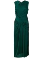 Jason Wu Ruched Detail Sleeveless Dress - Green