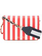 Mother Of Pearl Jude Shoulder Bag - Red