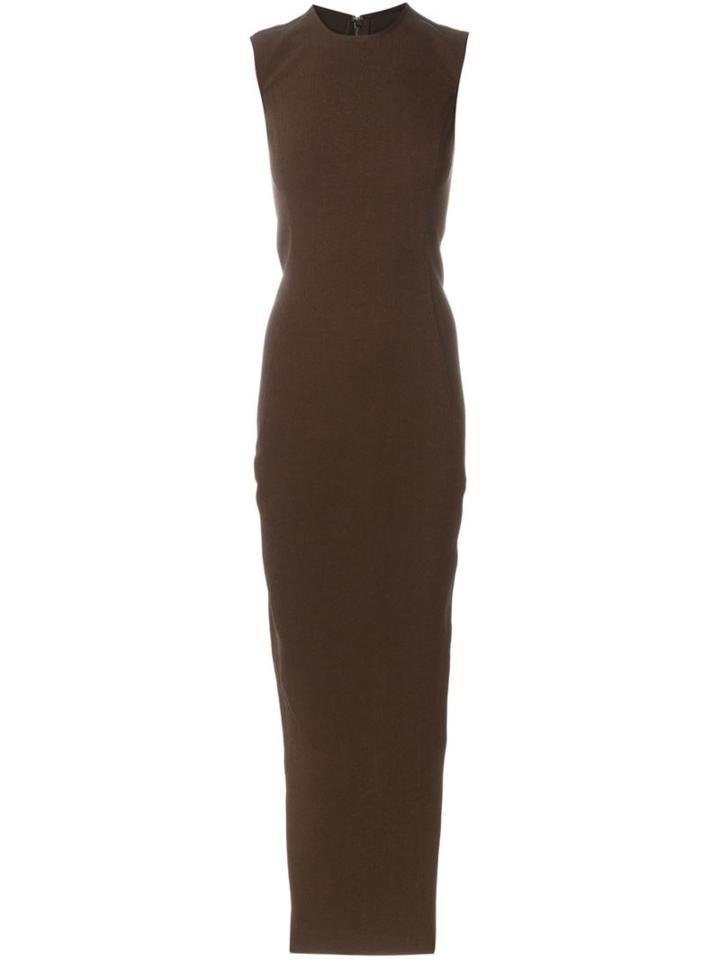 Rick Owens Fitted Evening Dress