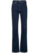Calvin Klein Jeans Straight Printed Back Jeans - Blue