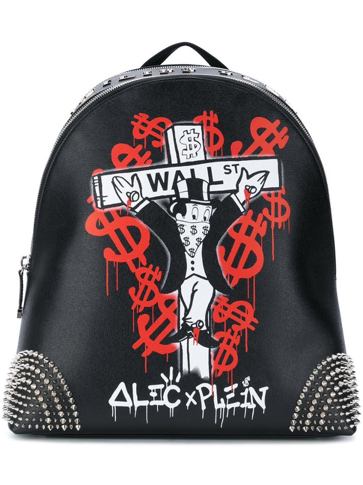 Philipp Plein Alec X Plein Backpack - Black