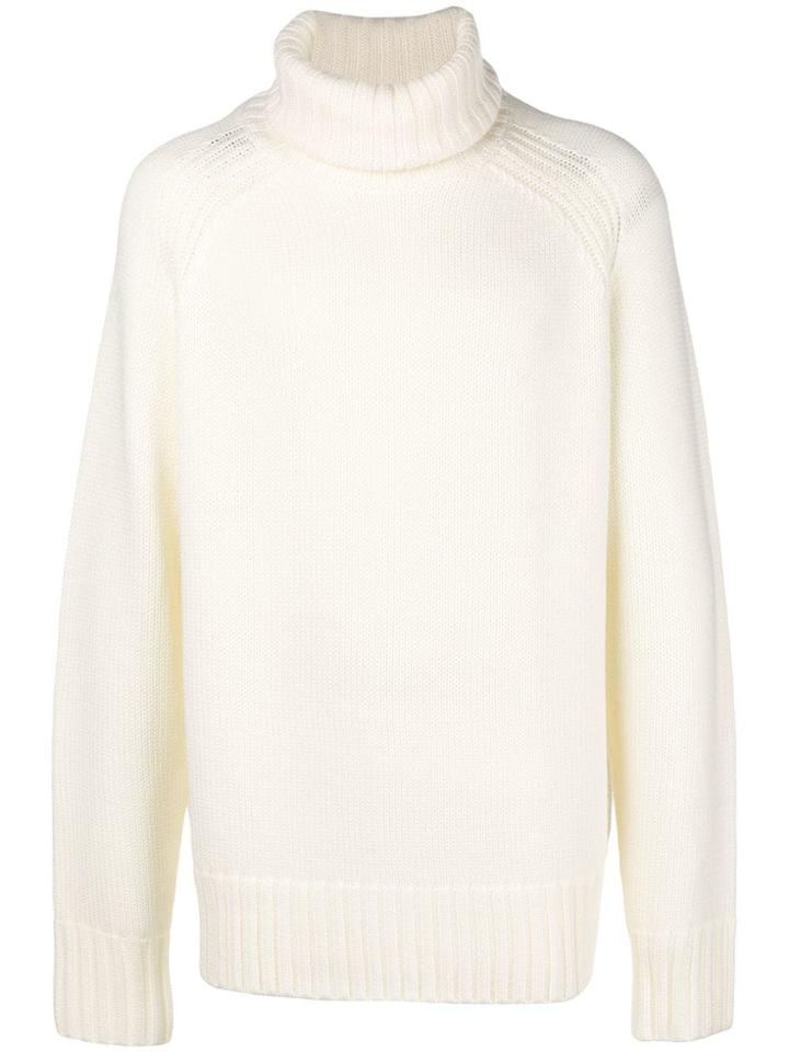 Joseph Chunky Roll Neck Sweater - White