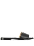 Jimmy Choo Minea Flat Sandals - Black