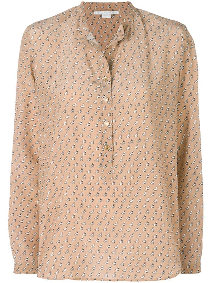 Stella Mccartney Eva Print Shirt - Nude & Neutrals