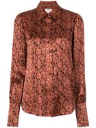 Cinq A Sept Python Isha Top - Red