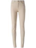 Joseph Skinny Trousers, Women's, Size: 34, Nude/neutrals, Viscose/cotton/spandex/elastane/acetate