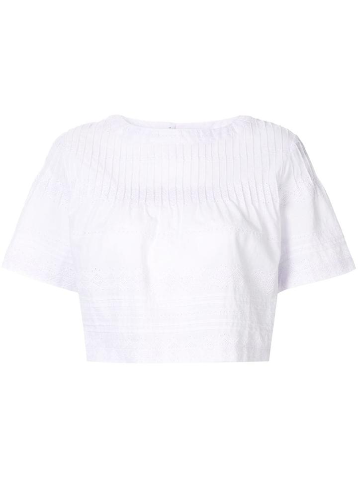 Sir. Elke Pleated T-shirt - White