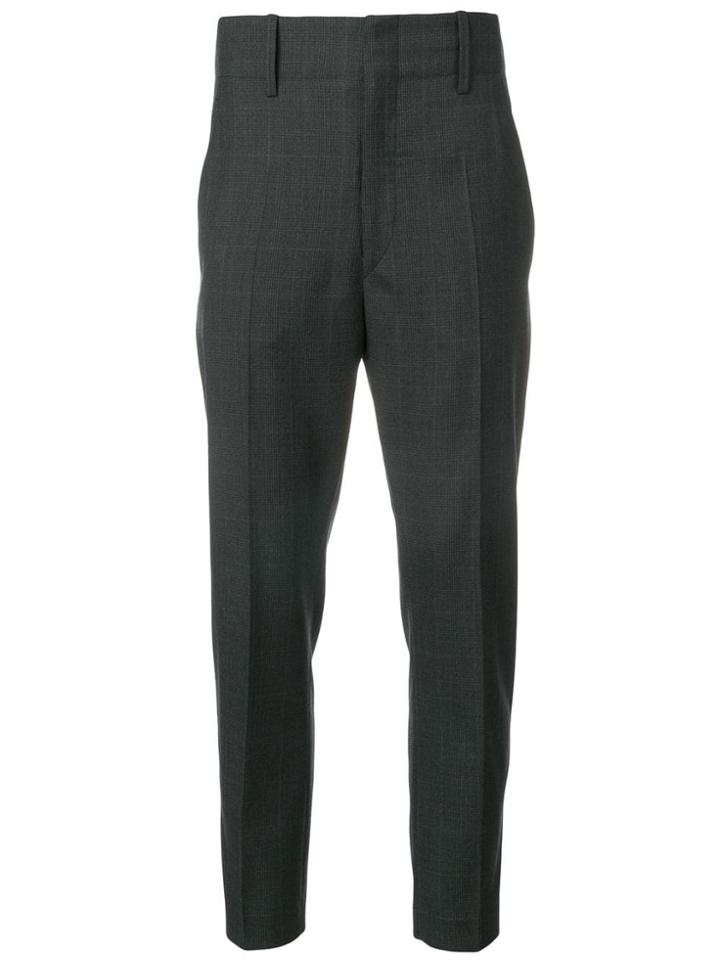 Isabel Marant Étoile Noah Checked Trousers - Grey