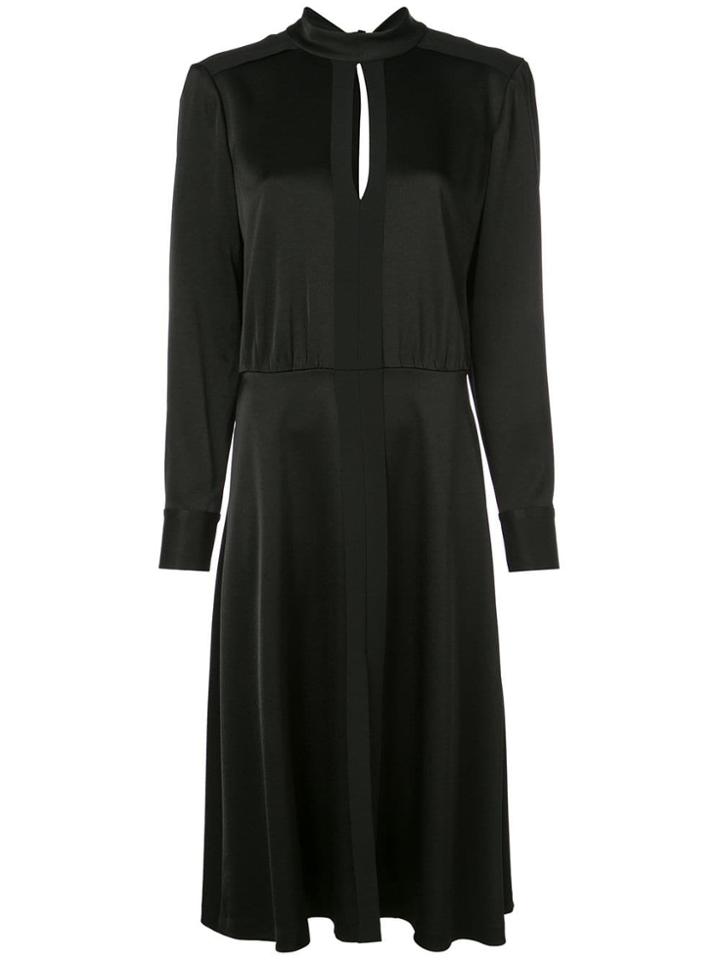 Jason Wu Long Sleeve Midi Dress - Black