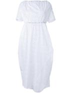 Assin Macramé Mid Dress, Women's, Size: Small, White, Cotton