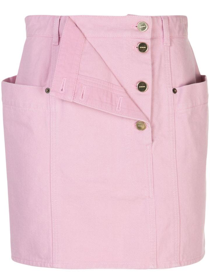 Jacquemus La Jupe De Nîmes Mini Skirt - Pink