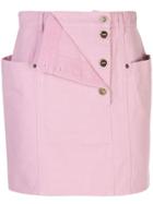 Jacquemus La Jupe De Nîmes Mini Skirt - Pink