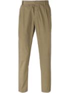 Ami Alexandre Mattiussi - Pleated Trousers - Men - Cotton - L, Green, Cotton