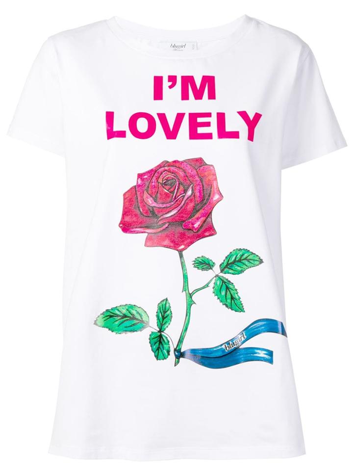 Blugirl Print T-shirt - White