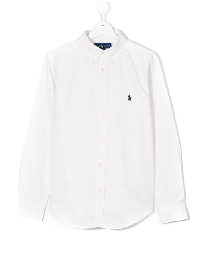 Ralph Lauren Kids Button Down Shirt - White