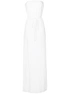 Kacey Devlin Fluid Maxi Dress - White