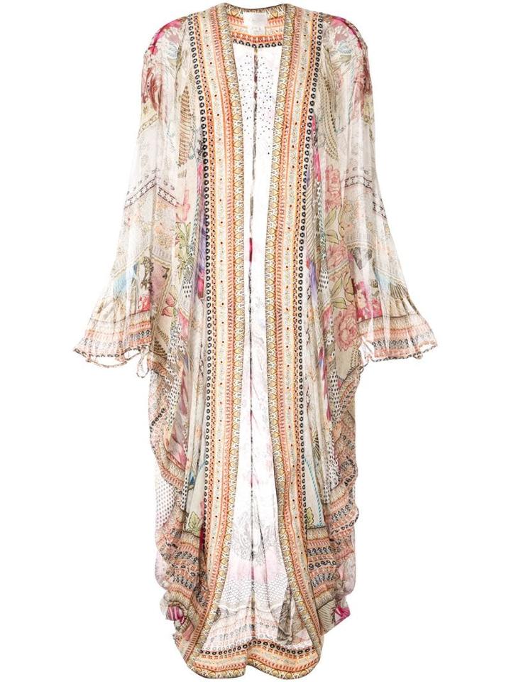Camilla Floral Cape Jacket - Cla. Montma