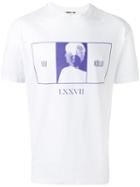 Mcq Alexander Mcqueen Neukölln Print T-shirt, Men's, Size: Small, White, Cotton