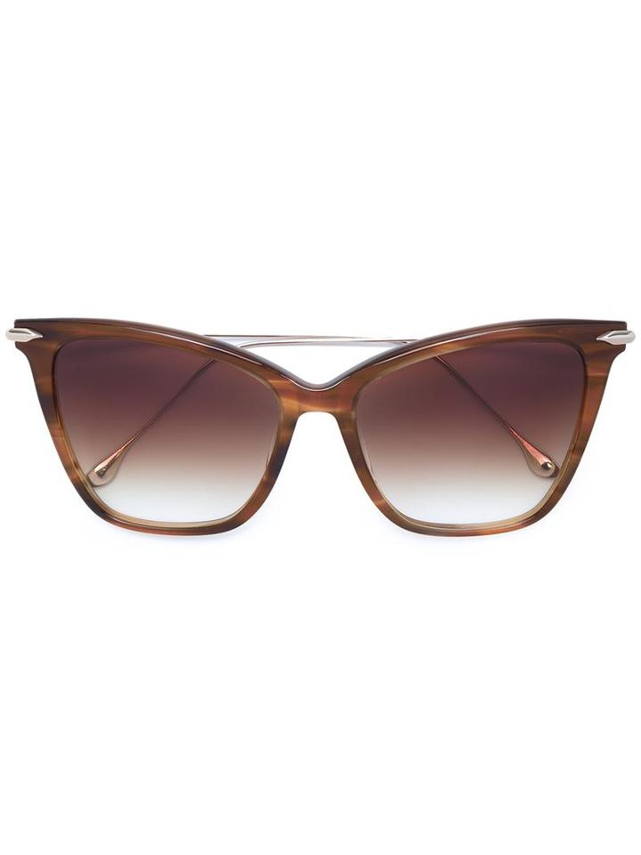 Dita Eyewear 'fearless' Sunglasses, Women's, Size: 56, Brown, Acetate/metal