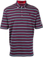 Loveless - Striped Polo Shirt - Men - Cotton - 2, Blue, Cotton