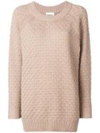 See By Chloé Rear Button-down Sweater - Brown