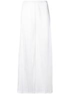 Missoni Mare Zig-zag Palazzo Trousers - White
