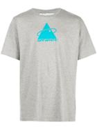 Off-white Triangle Planet Logo T-shirt - Grey
