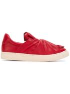 Ports 1961 Bow Sneakers, Women's, Size: 41, Red, Goat Skin/lamb Skin/rubber