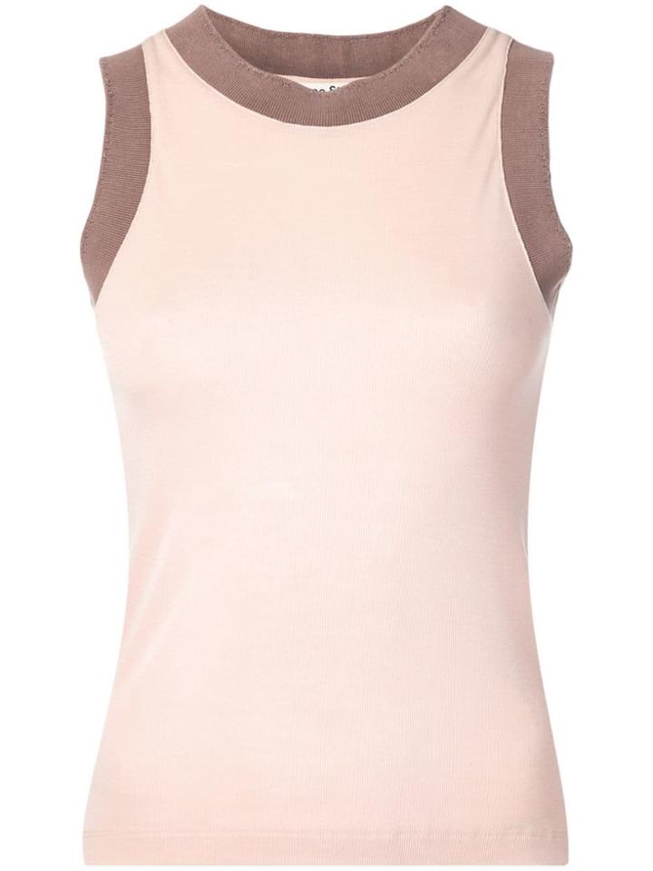 Acne Studios Easy Fit Tank Top - Pink